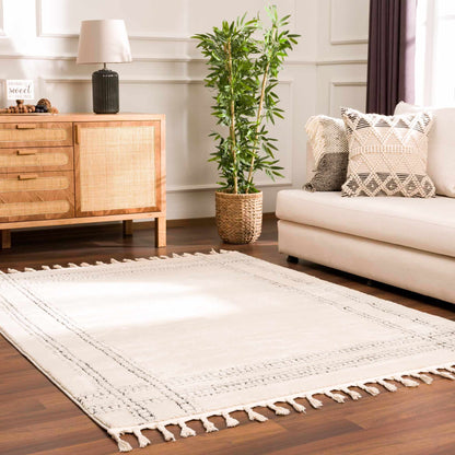 Ryuu Black & White Area Rug - Quahog Bay Bedding