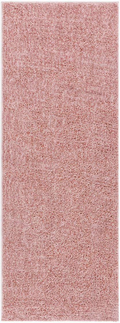Judy Pink  Plush Washable Area Rug - Clearance