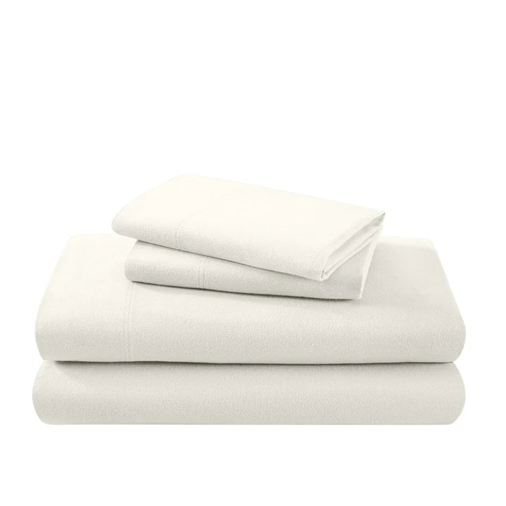 SALE! CinchFit No Tear Split Top King Flannel Sheets 100% Cotton Cord Elastic American Made Sheets - Quahog Bay Bedding