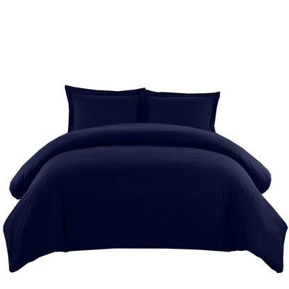 SALE! Universal V Berth 100% Cotton 600TC Duvet Cover Set Navy - Quahog Bay Bedding