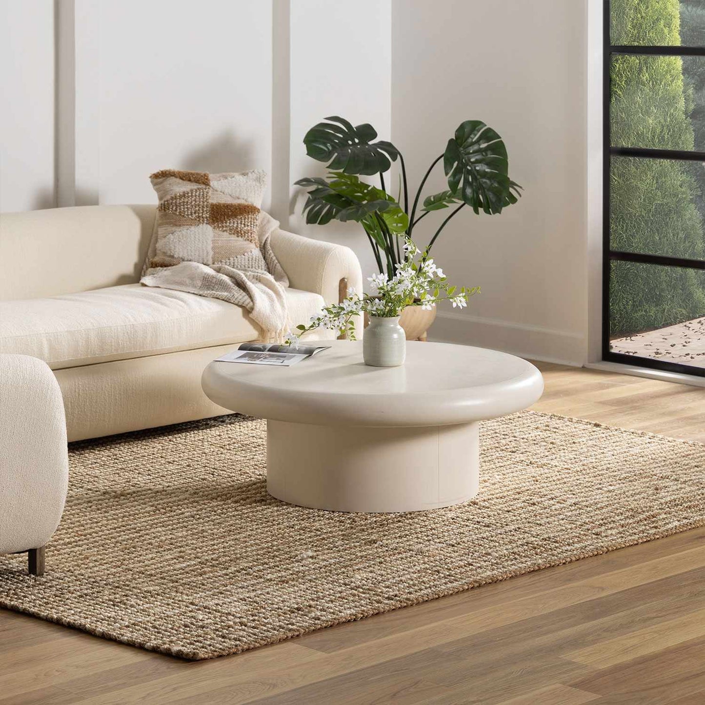 Ambel Camel Jute Rug