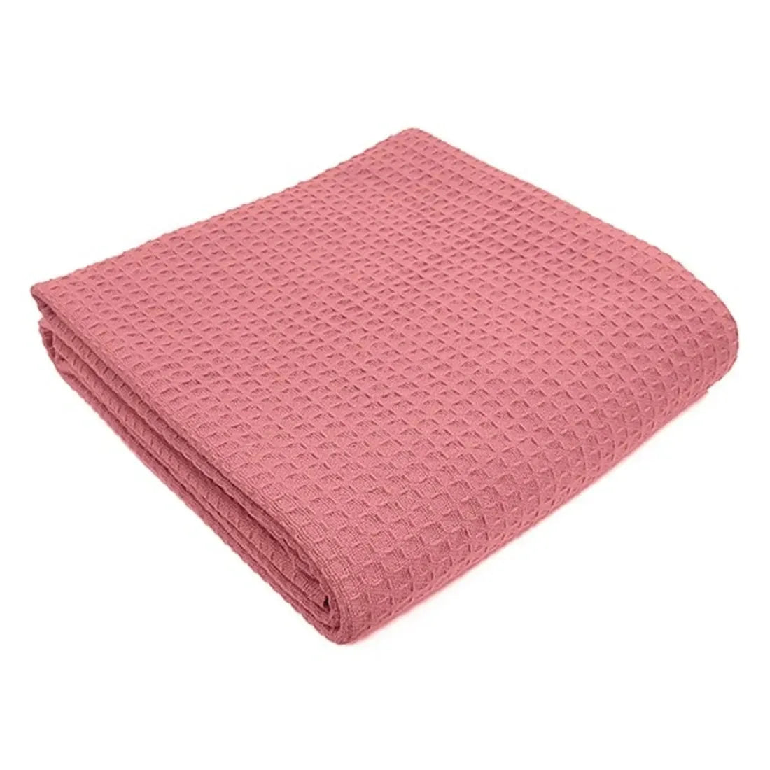 Cotton Herringbone & Honeycomb Weave All Season Blanket 2 PK - Rifz Textiles Inc
