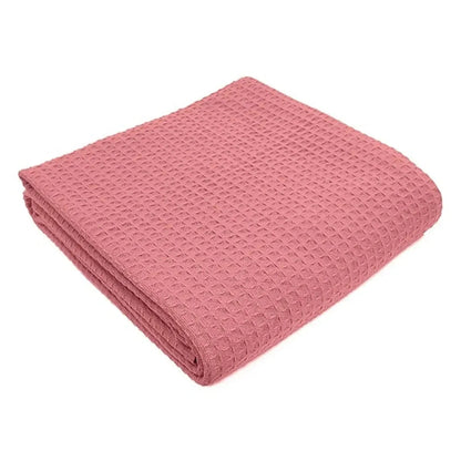 Cotton Herringbone & Honeycomb Weave All Season Blanket 2 PK - Rifz Textiles Inc