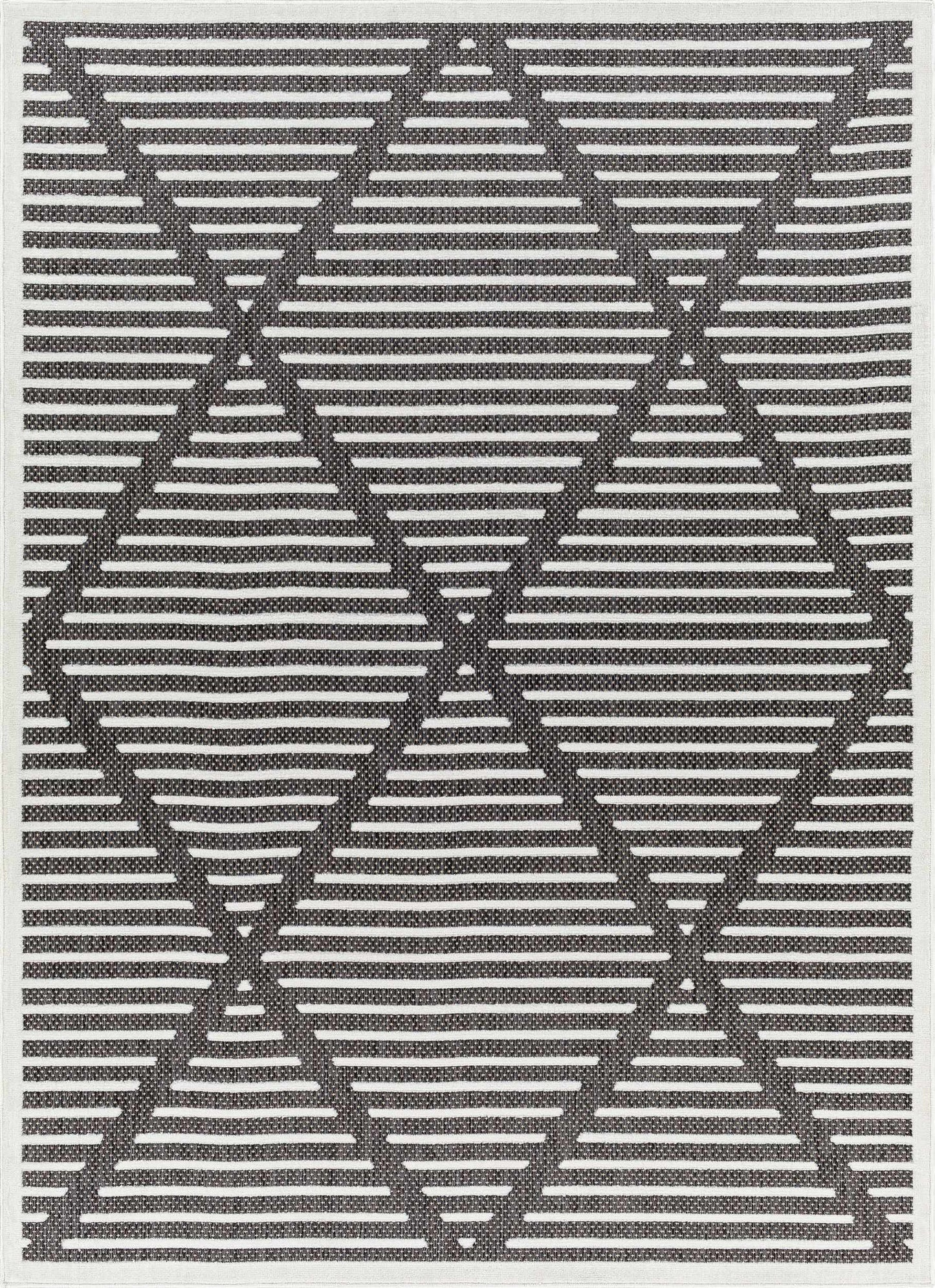Anah Black Durable Rug