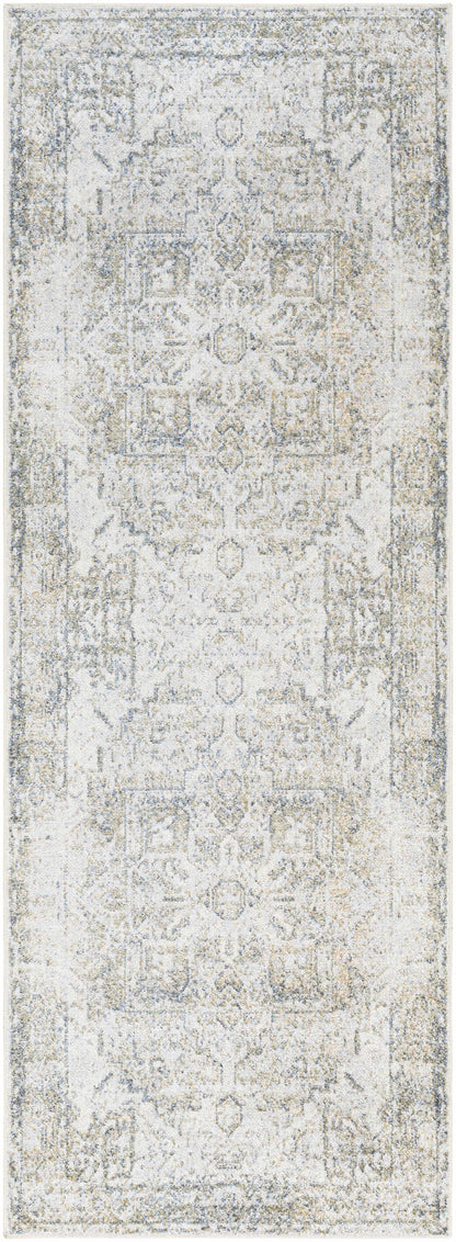 Hera Olive Flat Pile Washable Rug