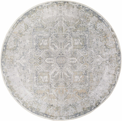 Hera Olive Flat Pile Washable Rug