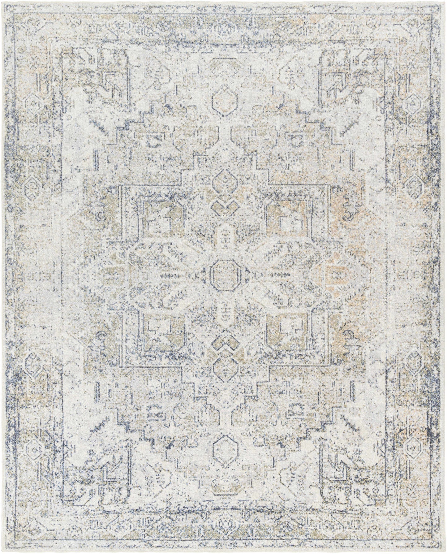 Hera Olive Flat Pile Washable Rug