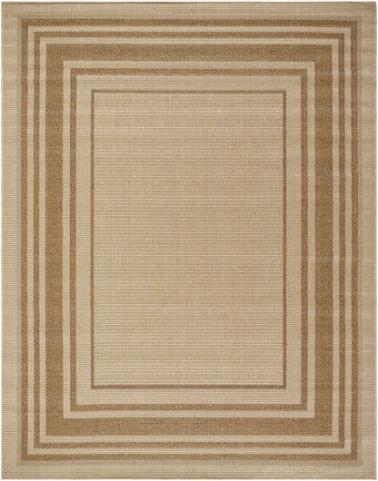 Isoko Bordered Faux Jute Rug