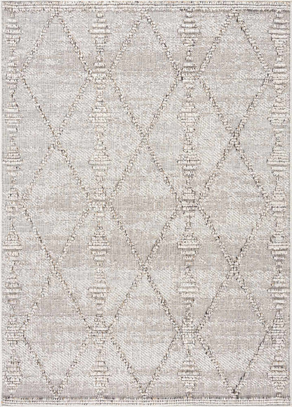 Nyla Bone Indoor & Outdoor Rug - 2x3 Clearance
