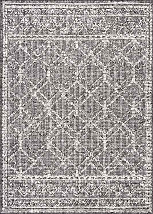 Diah Black & Bone Area Rug - Clearance