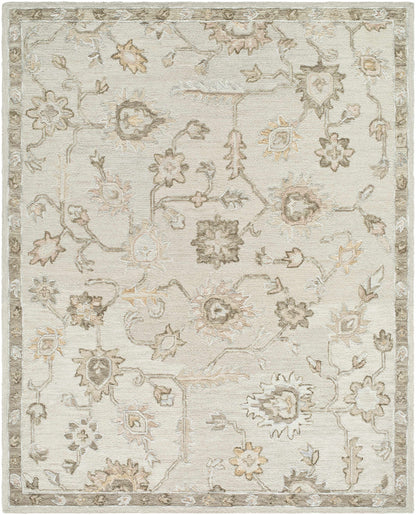 Adelle Tufted Oushak Area Rug - Hand Tufted Wool Rugs