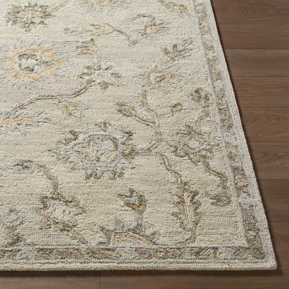 Adelle Tufted Oushak Area Rug - Hand Tufted Wool Rugs