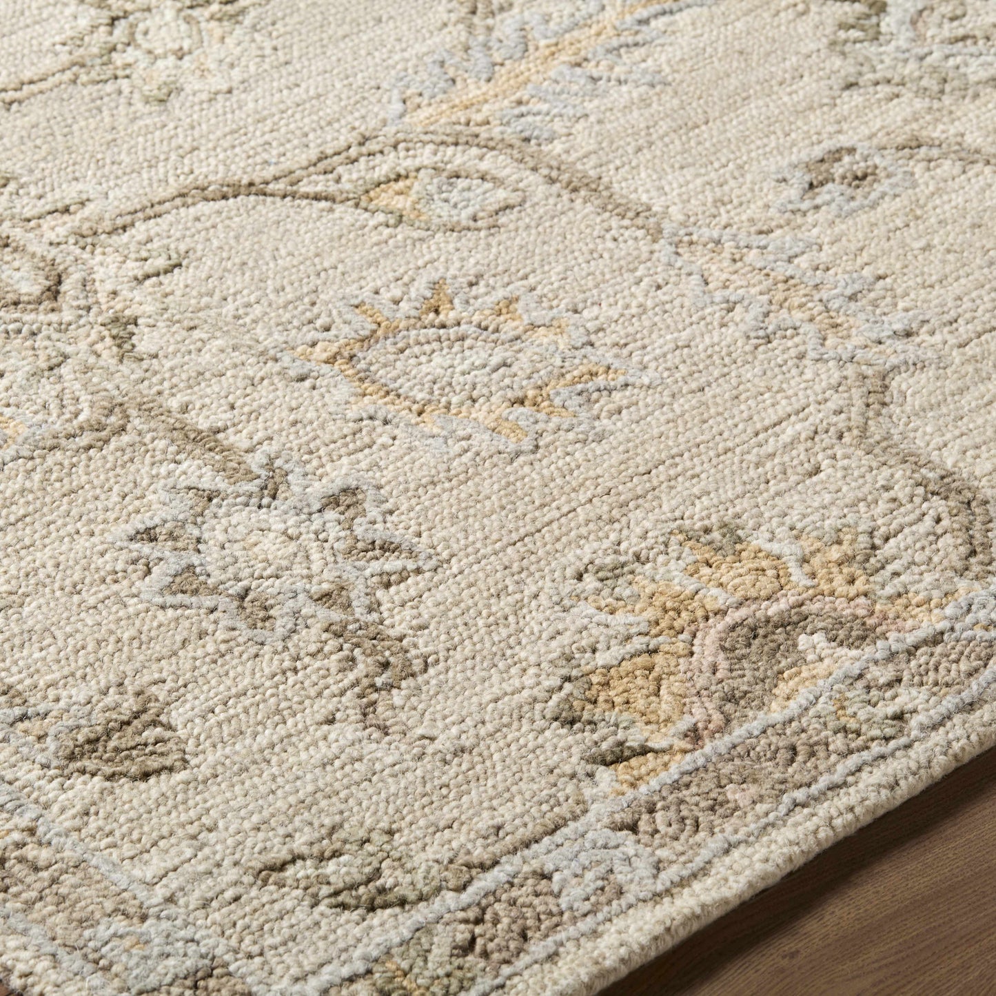 Adelle Tufted Oushak Area Rug - Hand Tufted Wool Rugs