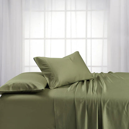 CinchFit No Tear 600TC Bamboo Luxury Split & Split Top Sheets