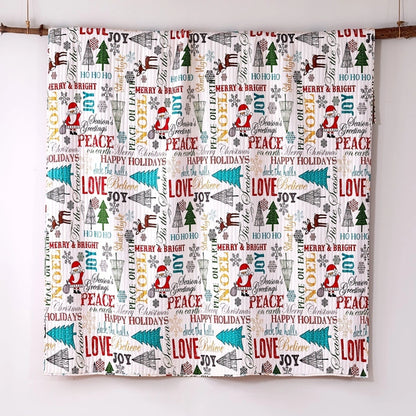 Santa Claus Lane Quilt Set - Christmas Quilts