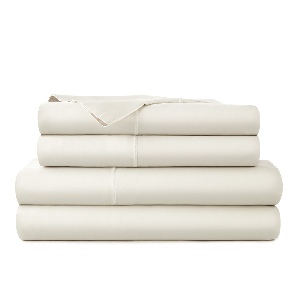 300TC Sateen Sheet Sets - 100% Organic Cotton Sheets