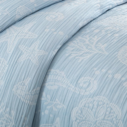 Seaside Charm Coastal Comforter Set - Coastal Blue Comforter Sets