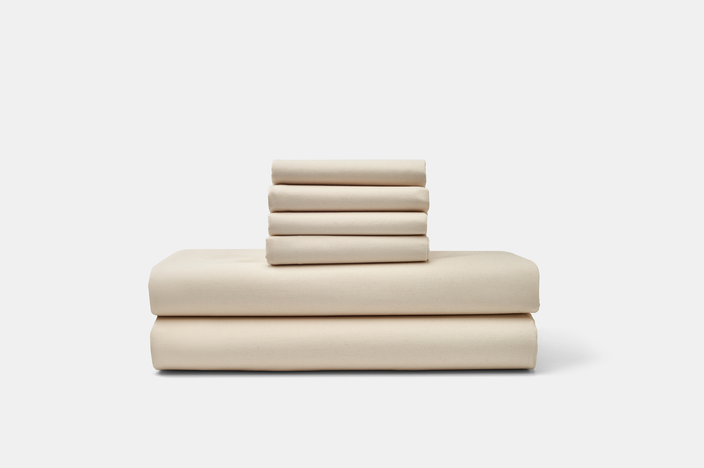 Percale Bed Sheet Set - American Made With USA Grown Cotton
