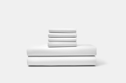 Percale Bed Sheet Set - American Made With USA Grown Cotton