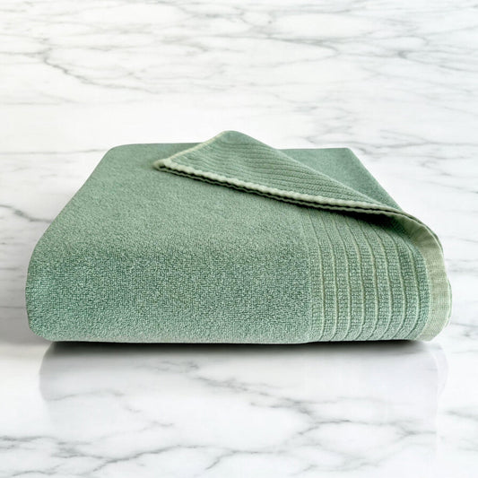 Bamboo Spa Bath Towel – Seaglass - Coastal Bath Towels