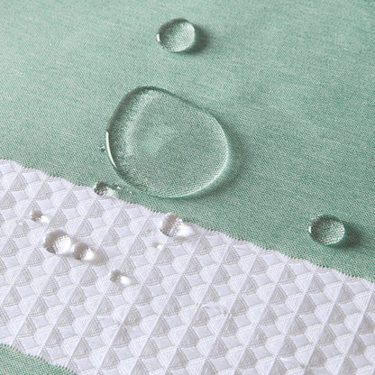 Madison Park - Spa Waffle Shower Curtain - Aqua