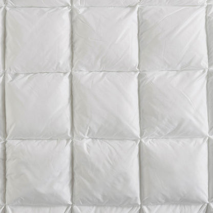 Madison Park Stay Puffed Overfilled Down Alternative Comforter - White