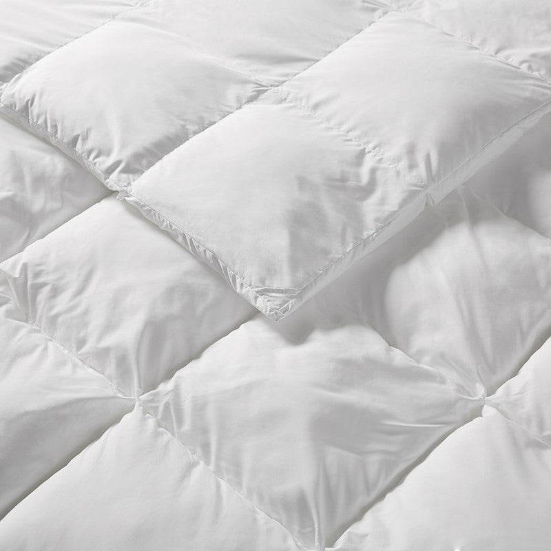 Madison Park Stay Puffed Overfilled Down Alternative Comforter - White