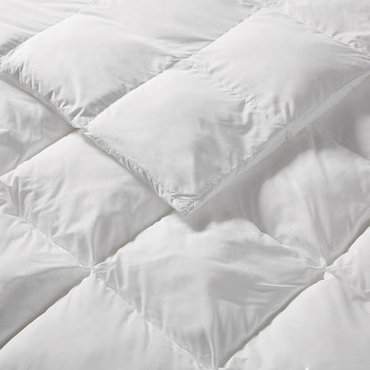 Madison Park Stay Puffed Overfilled Down Alternative Comforter - White