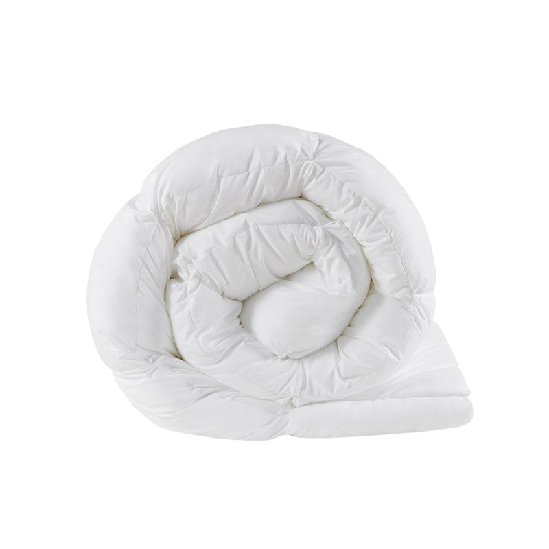 Madison Park Stay Puffed Overfilled Down Alternative Comforter - White