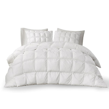 Madison Park Stay Puffed Overfilled Down Alternative Comforter - White