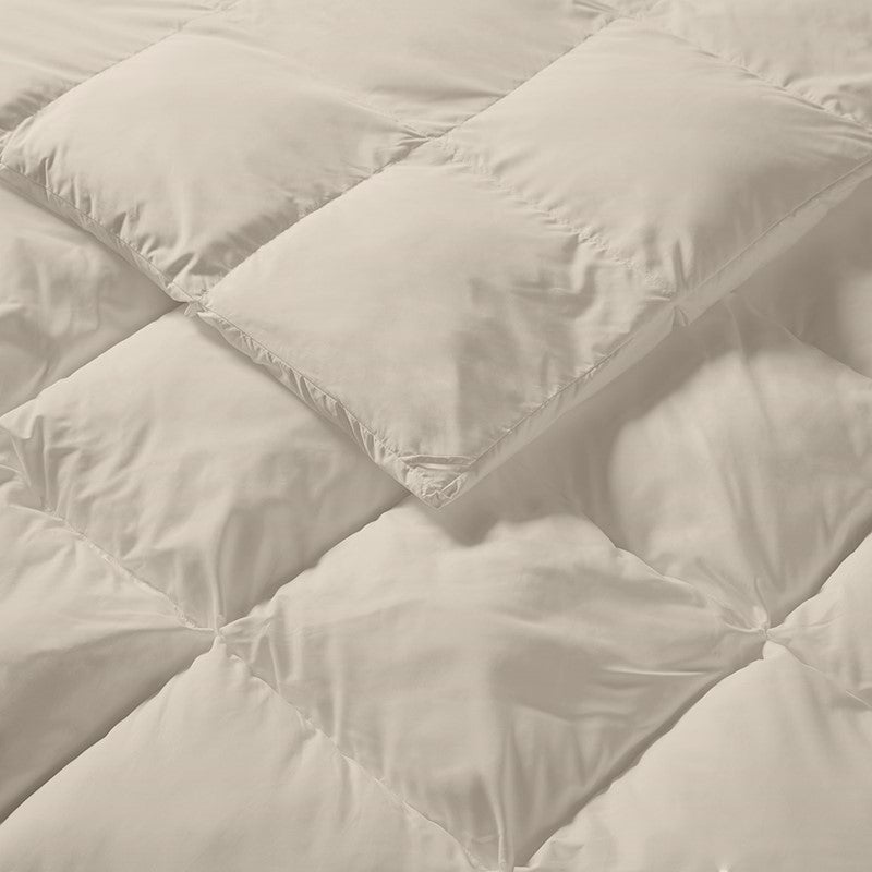 Madison Park Stay Puffed Overfilled Down Alternative Comforter - Tan