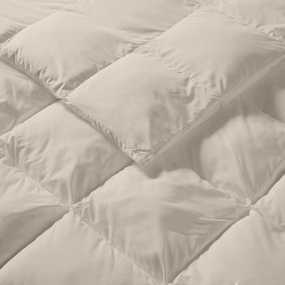 Madison Park Stay Puffed Overfilled Down Alternative Comforter - Tan