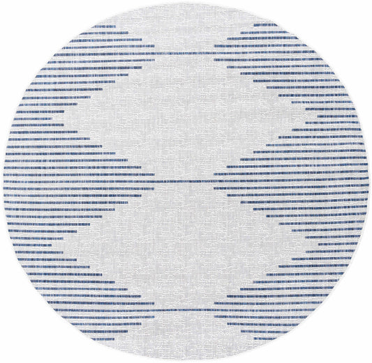 Stephan Blue & Cream Outdoor Rug - Quahog Bay Bedding