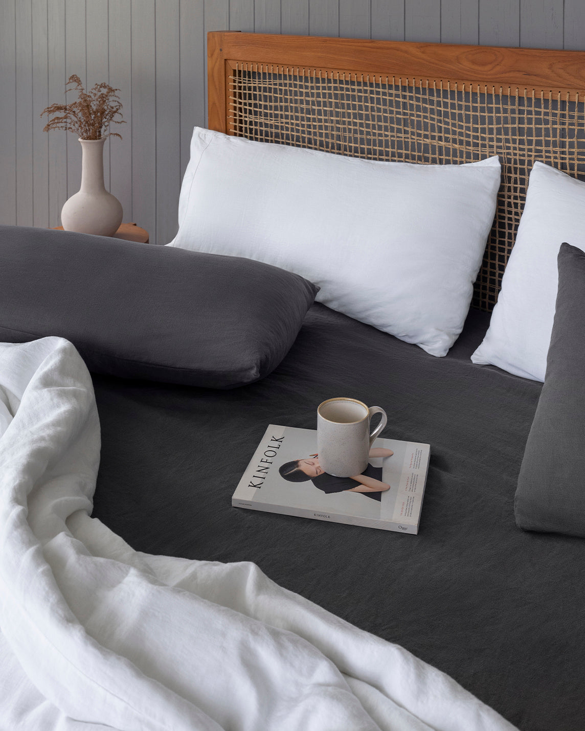 Stonewashed Linen Pillowcases - Quahog Bay Bedding
