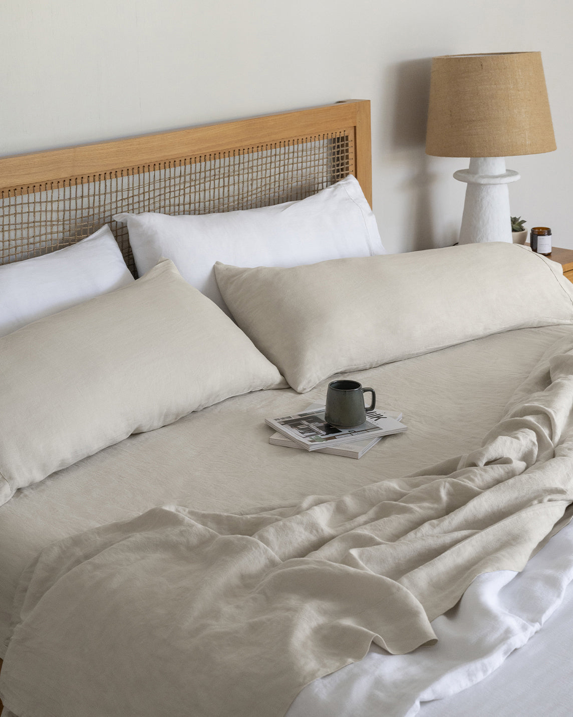 Stonewashed Linen Sheets - Quahog Bay Bedding