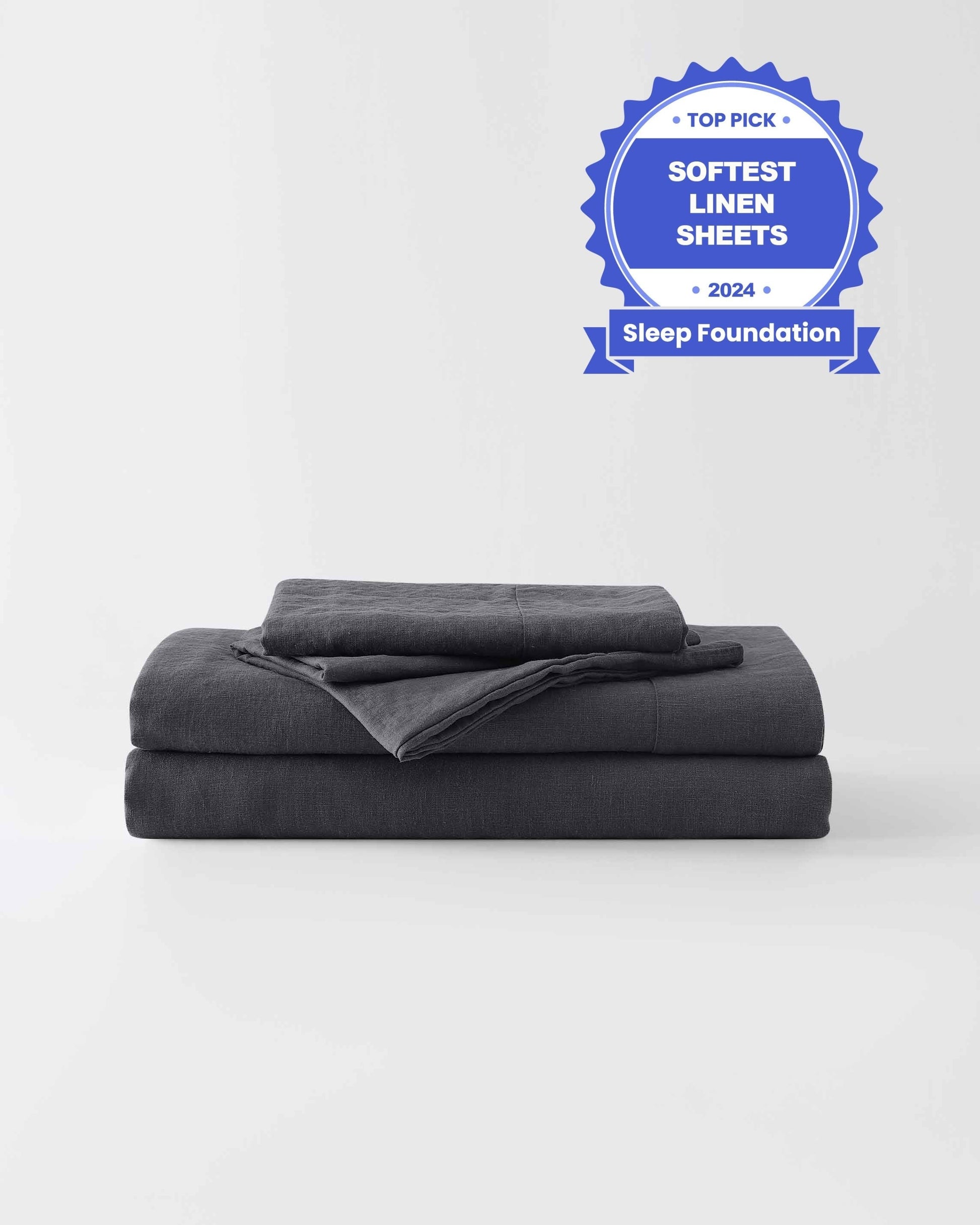 Stonewashed Linen Sheets - Quahog Bay Bedding