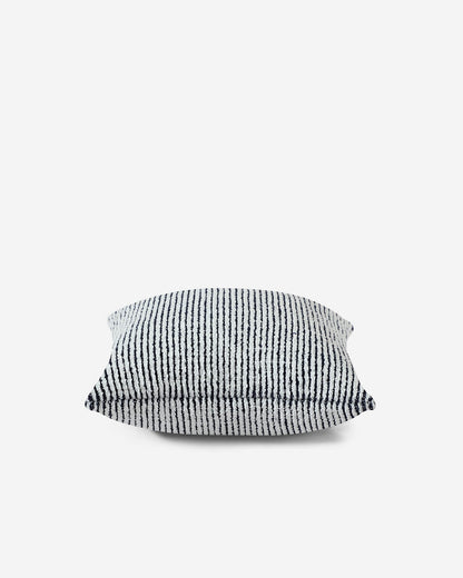 Luxury Two-Tone Ribbed Throw Pillow