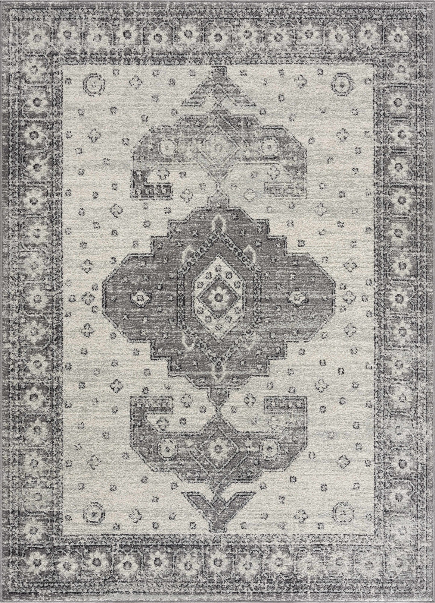Marash 4605 Gray Area Carpet - Clearance