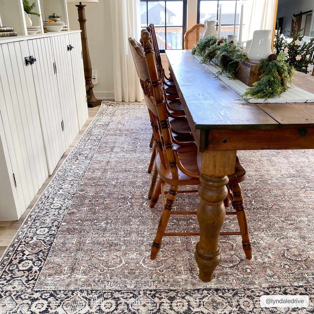 Jill Washable Area Rug - Clearance