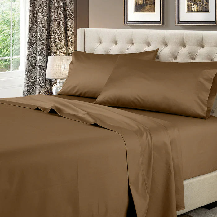 Split King (Adjustable) Sheets - Solid 600 Thread Count