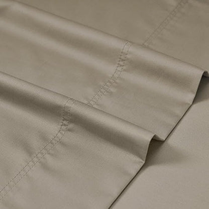 Sheet Sale! CLEARANCE - CinchFit 600TC 100% Cotton Cord Elastic Sheets- Queen Dark Blue Fitted Sheet