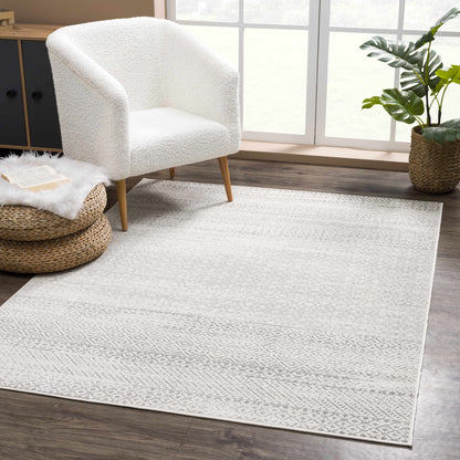 Tigri Aztec Ivory & Gray 2317 Area Rug - Clearance - Quahog Bay Bedding