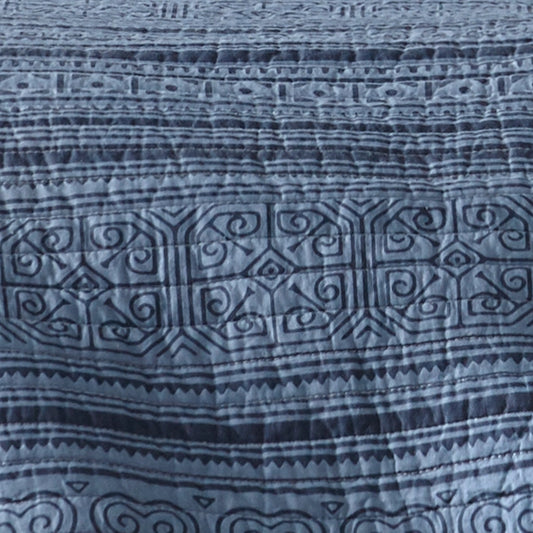 Tolteca Nautical Indigo Quilt Set - Nautical Themed Quilt Set - Quahog Bay Bedding