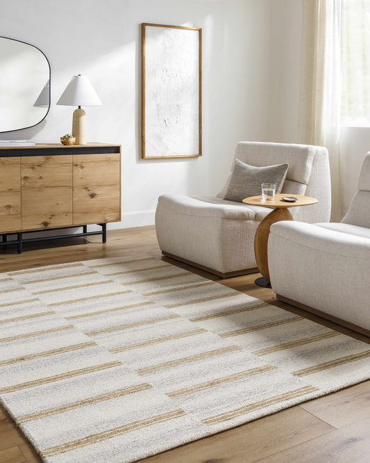 Toren Broken-Striped Area Rug - Quahog Bay Bedding