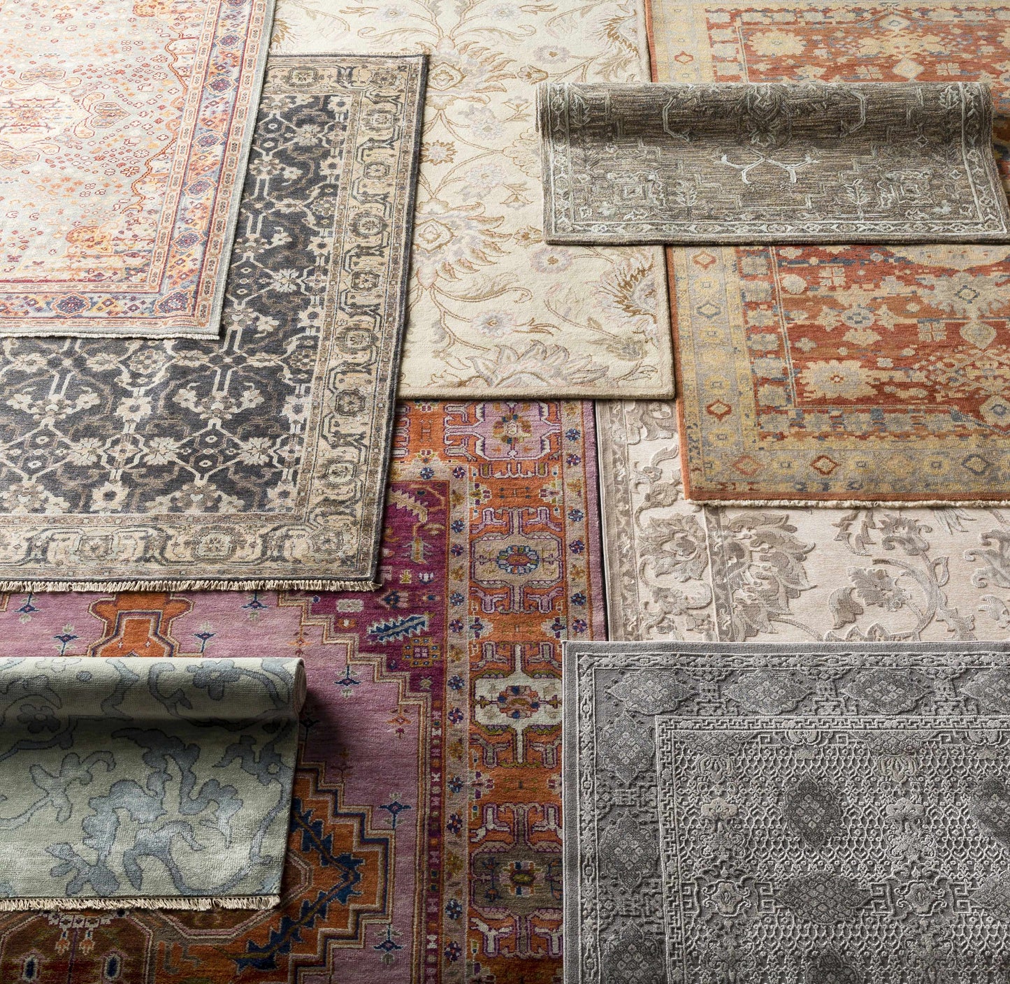 Maysville Wool & Faux Silk Rug