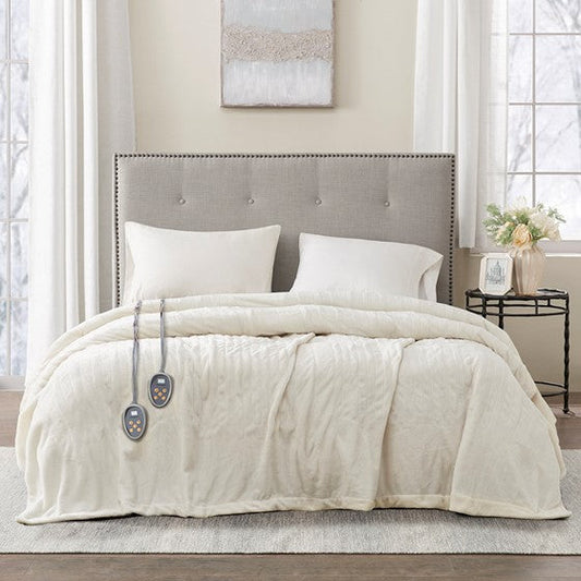 Ultra Soft Plush Heated Blanket By Beautyrest - Quahog Bay Bedding