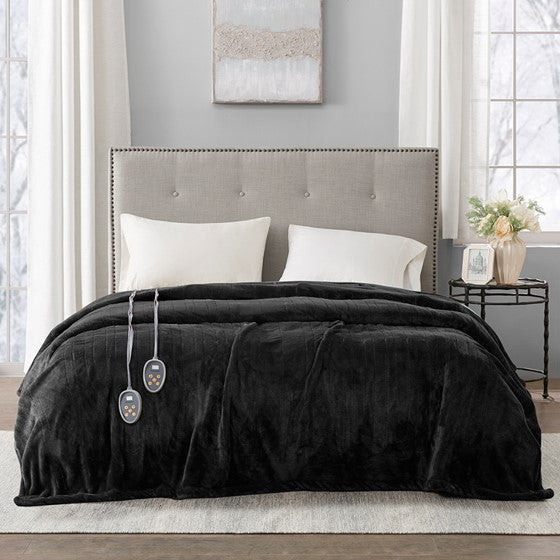 Ultra Soft Plush Heated Blanket By Beautyrest - Quahog Bay Bedding