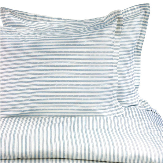 400TC Bamboo Stripe Design Duvet Set - Coastal Classic Striped Bedding