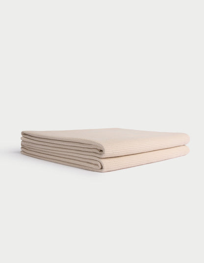 Luxury Bamboo Blend Bath Towels - Waffle Weave