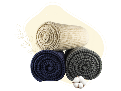 Waffle Weave Throw - Quahog Bay Bedding